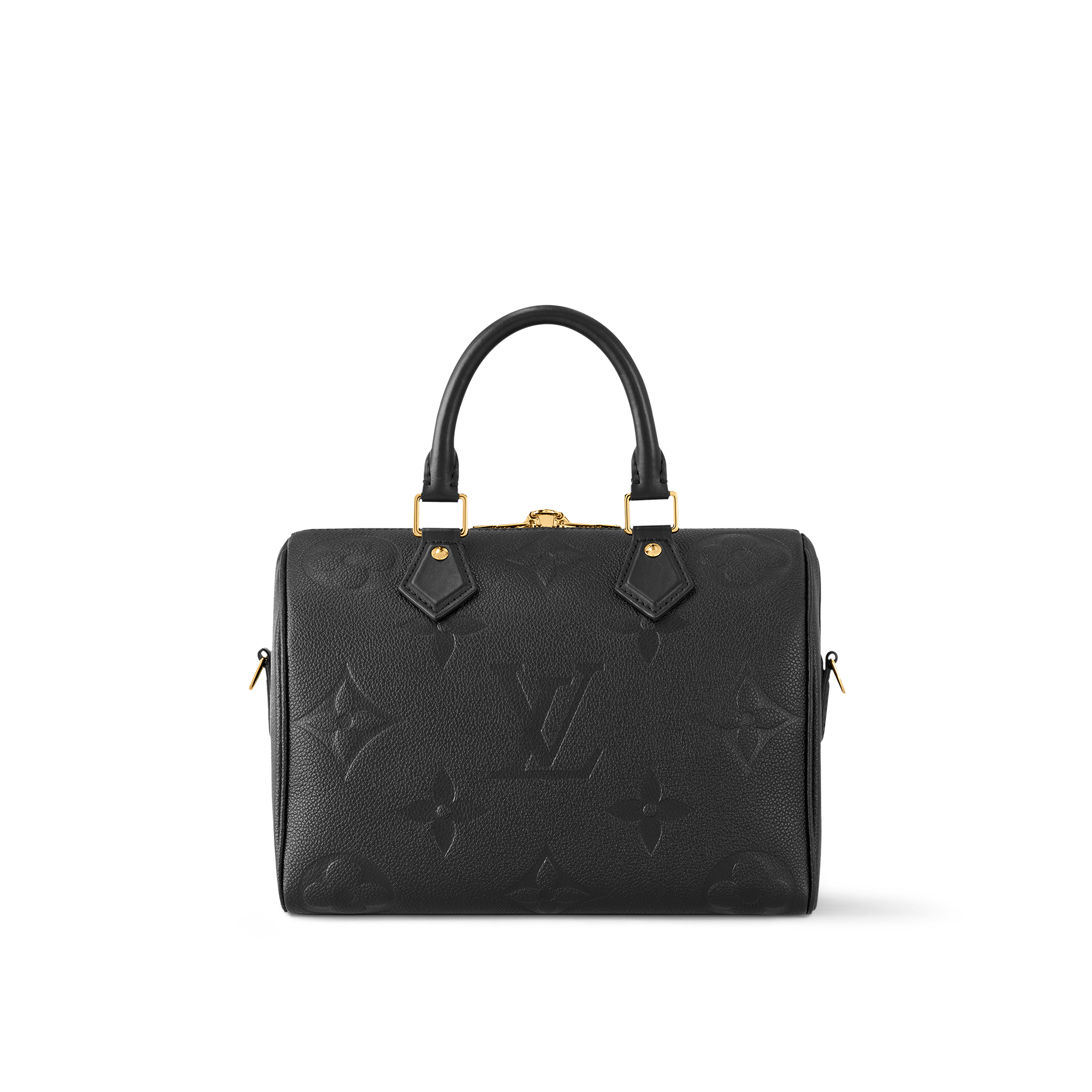 LOUIS VUITTON スピーディ25 Bolsa Speedy Bandoulière 25 Couro Monogram Empreinte - Bolsas